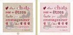 Lilipoints Stickvorlage "Les Chats"